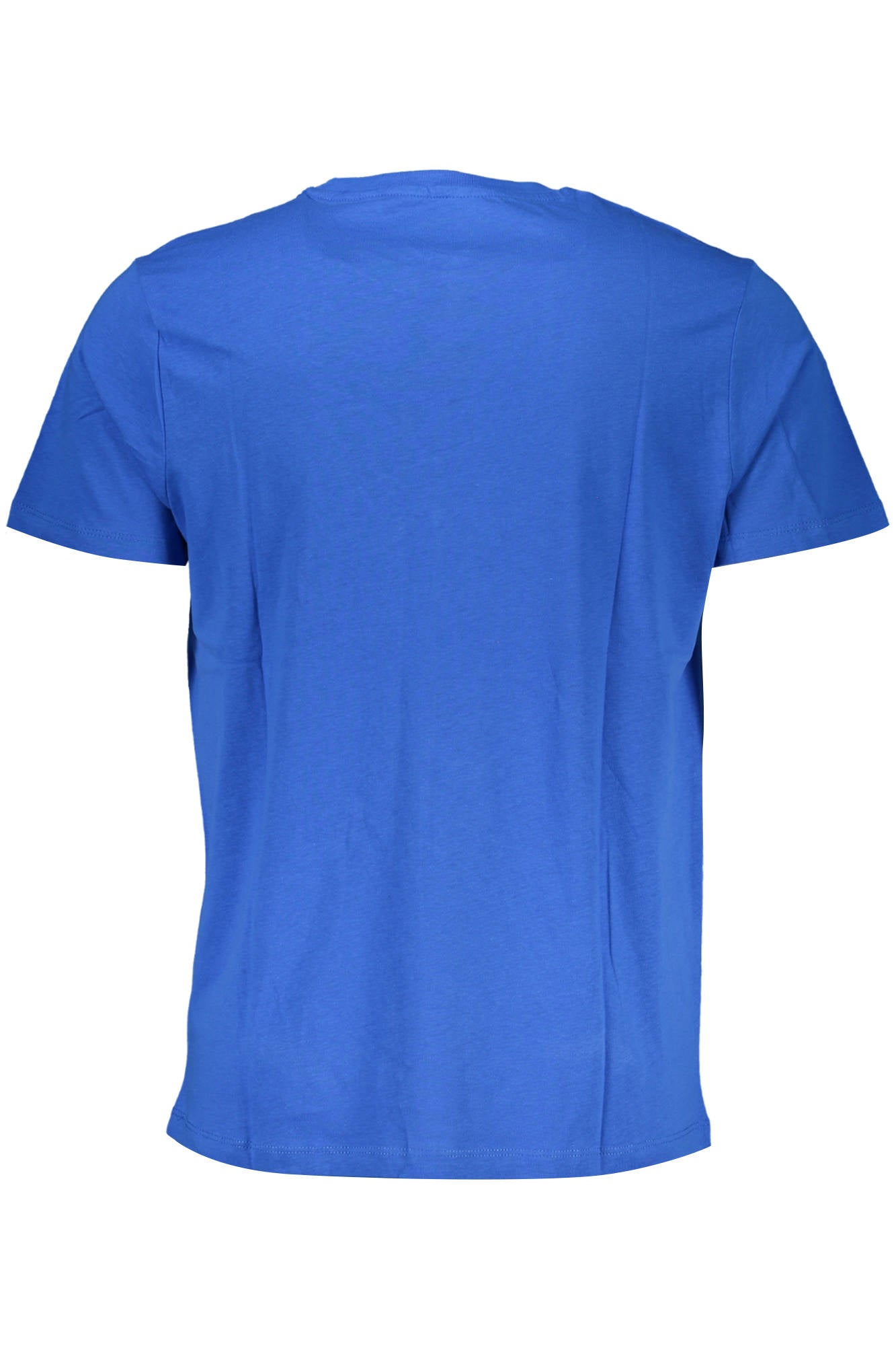 GIAN MARCO VENTURI Kurzarm-T-Shirt Herren – Blau aus 100% Baumwolle Blau
