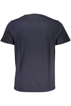 GIAN MARCO VENTURI HERREN KURZARM T-SHIRT BLAU