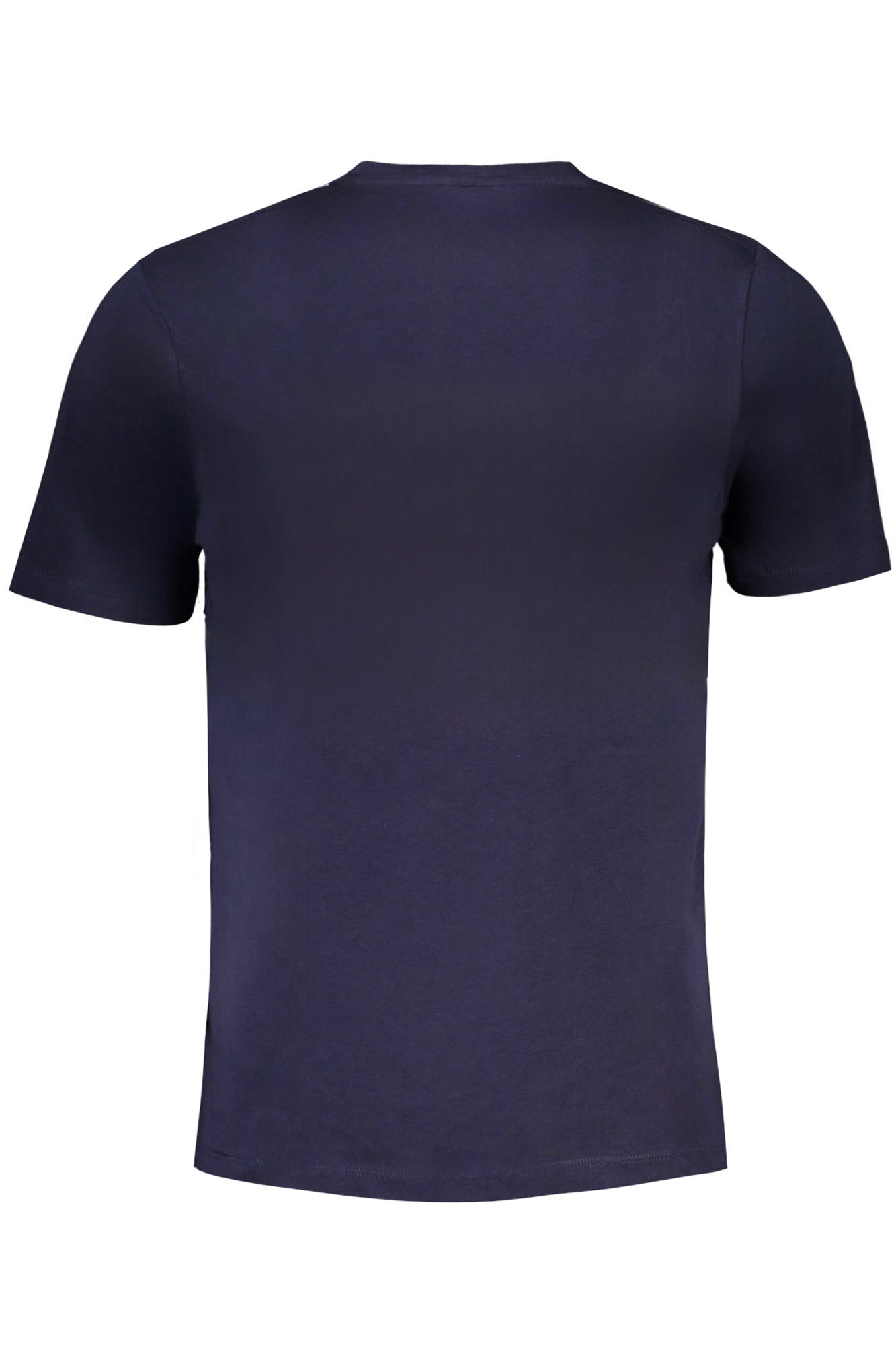 GIAN MARCO VENTURI Herren T-Shirt Kurzarm Rot – 100% Baumwolle für Sommer Blau