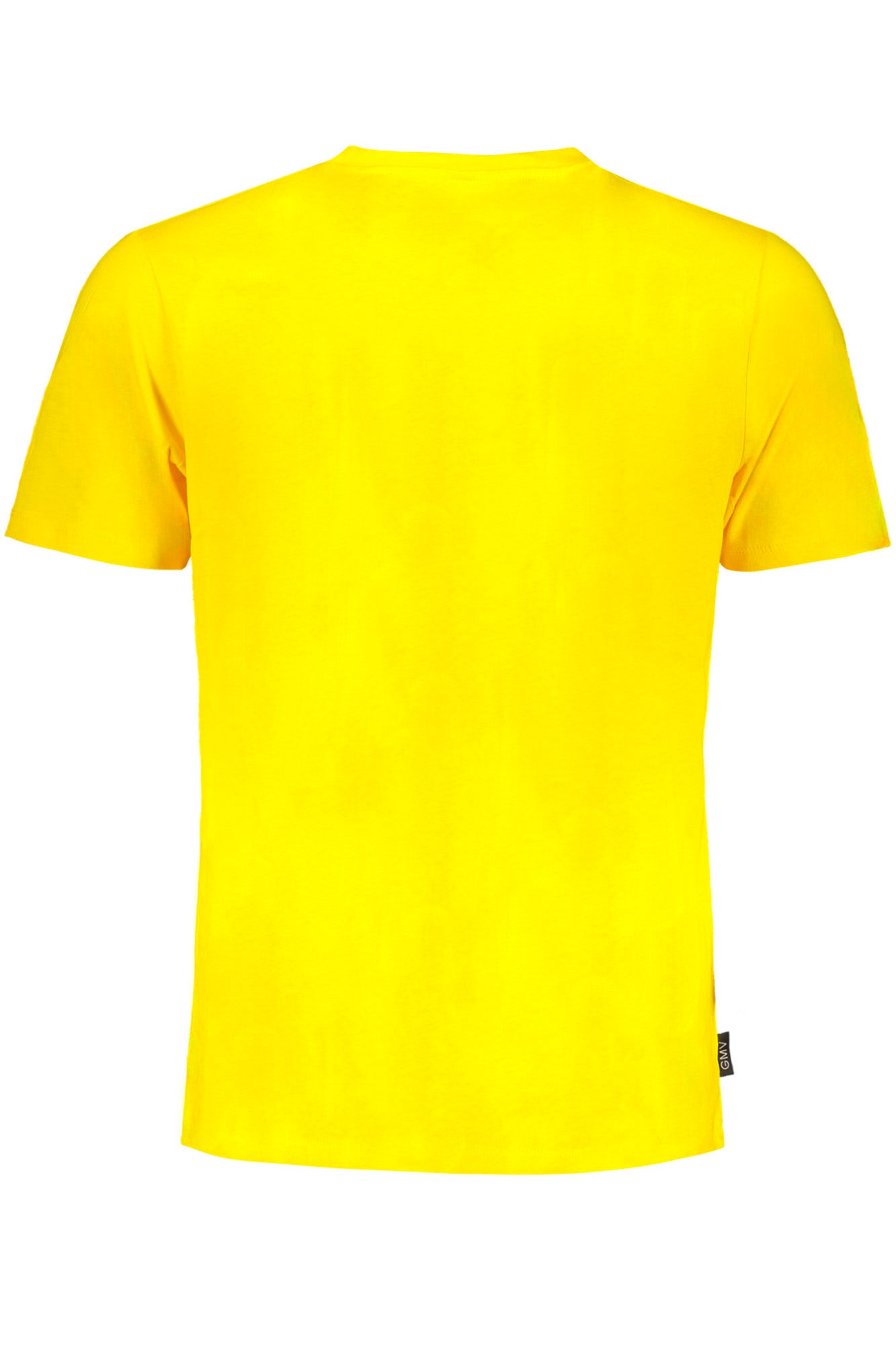 GIAN MARCO VENTURI T-Shirt Herren Kurzarm Blau – 100% Baumwolle für Sommer Gelb
