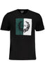 GIAN MARCO VENTURI HERREN-KURZARM-T-SHIRT SCHWARZ