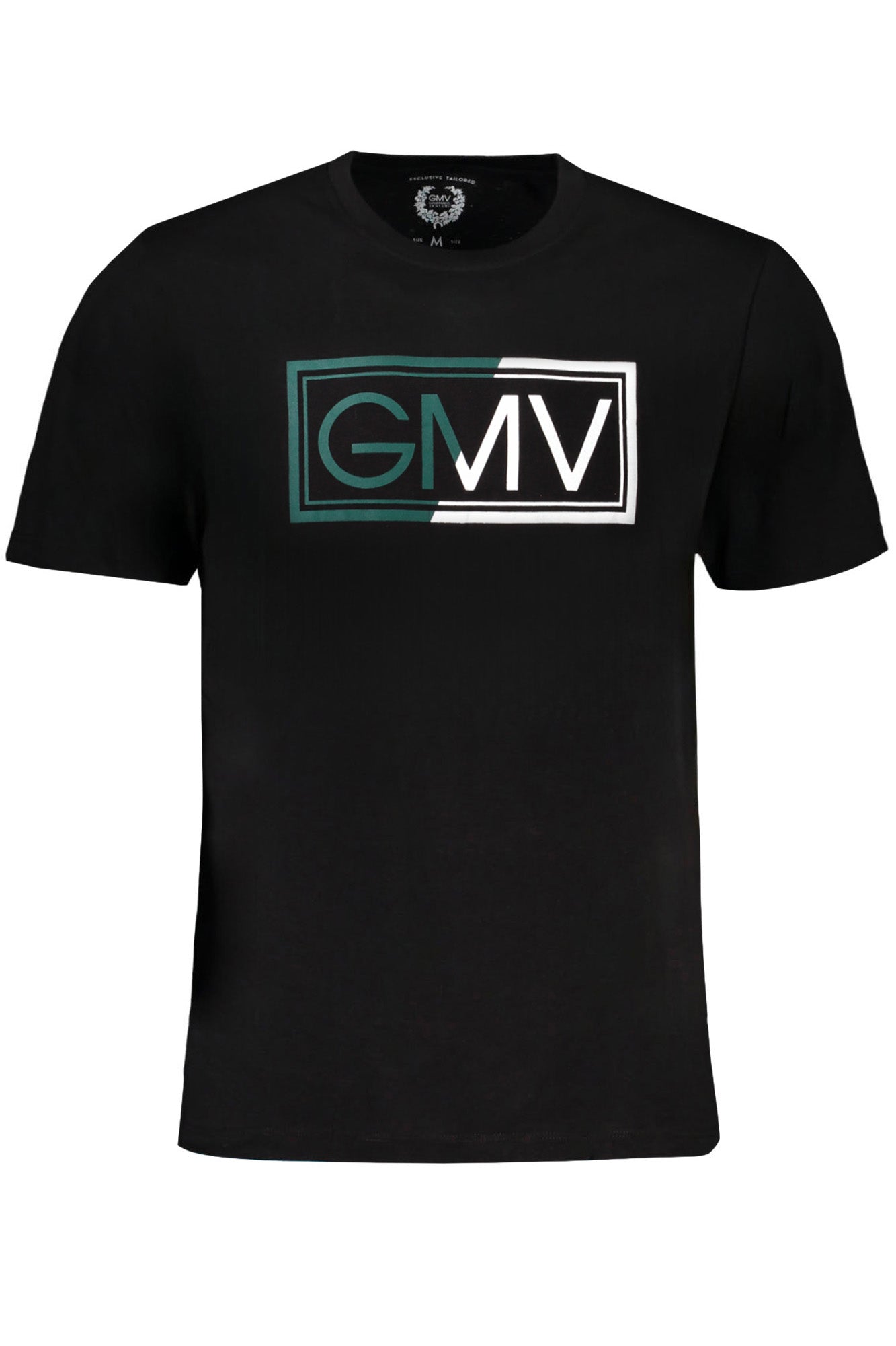GIAN MARCO VENTURI Herren T-Shirt Kurzarm Rot – 100% Baumwolle für Sommer Schwarz