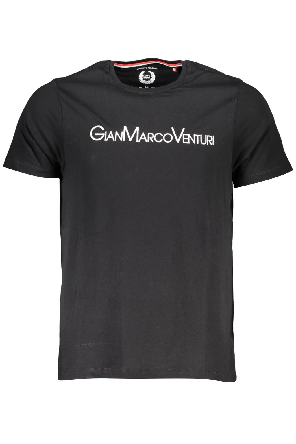 GIAN MARCO VENTURI HERREN KURZARM T-SHIRT SCHWARZ