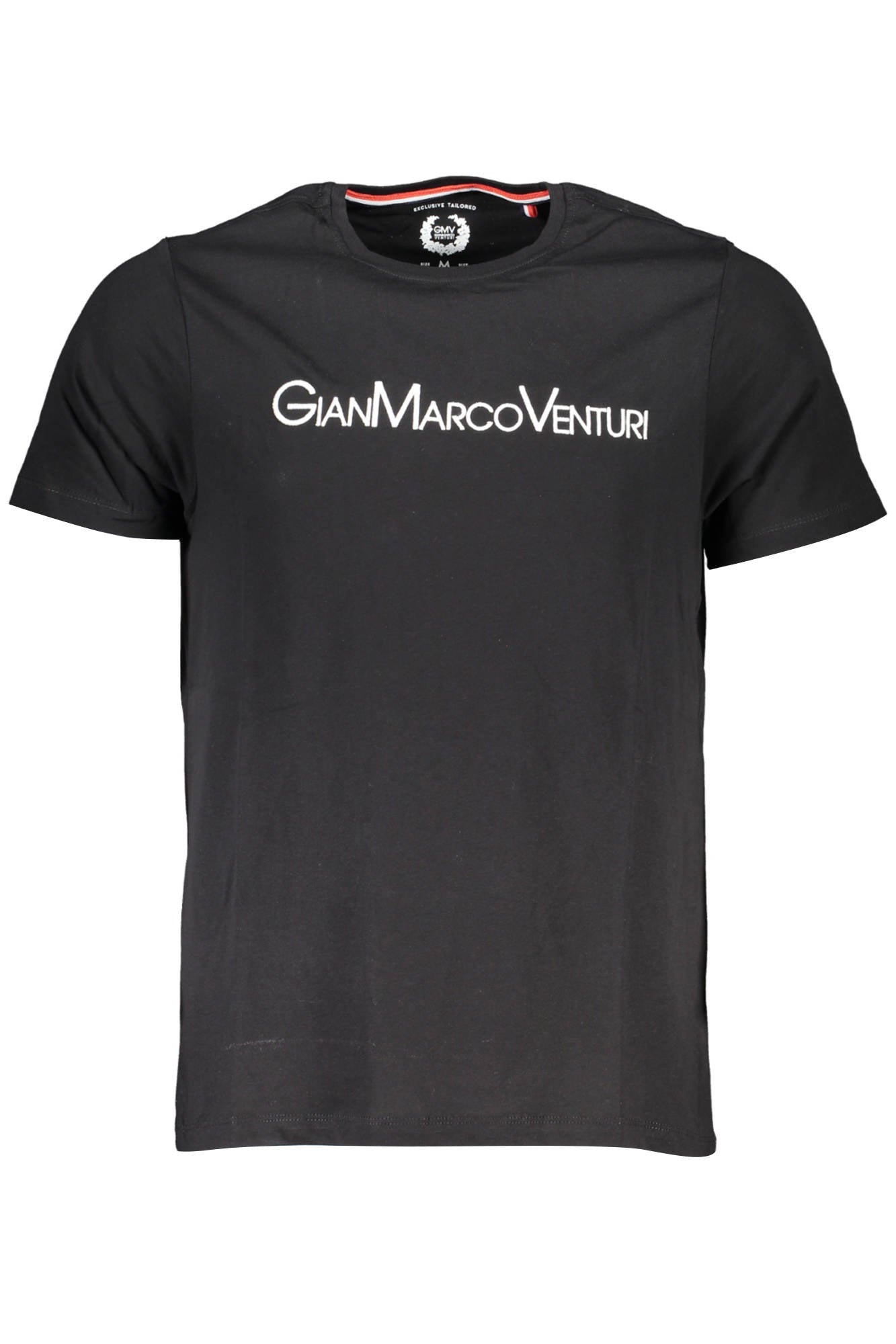 GIAN MARCO VENTURI HERREN KURZARM T-SHIRT SCHWARZ