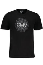 GIAN MARCO VENTURI HERREN-KURZARM-T-SHIRT SCHWARZ