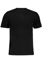 GIAN MARCO VENTURI HERREN-KURZÄRMELIGES T-SHIRT SCHWARZ