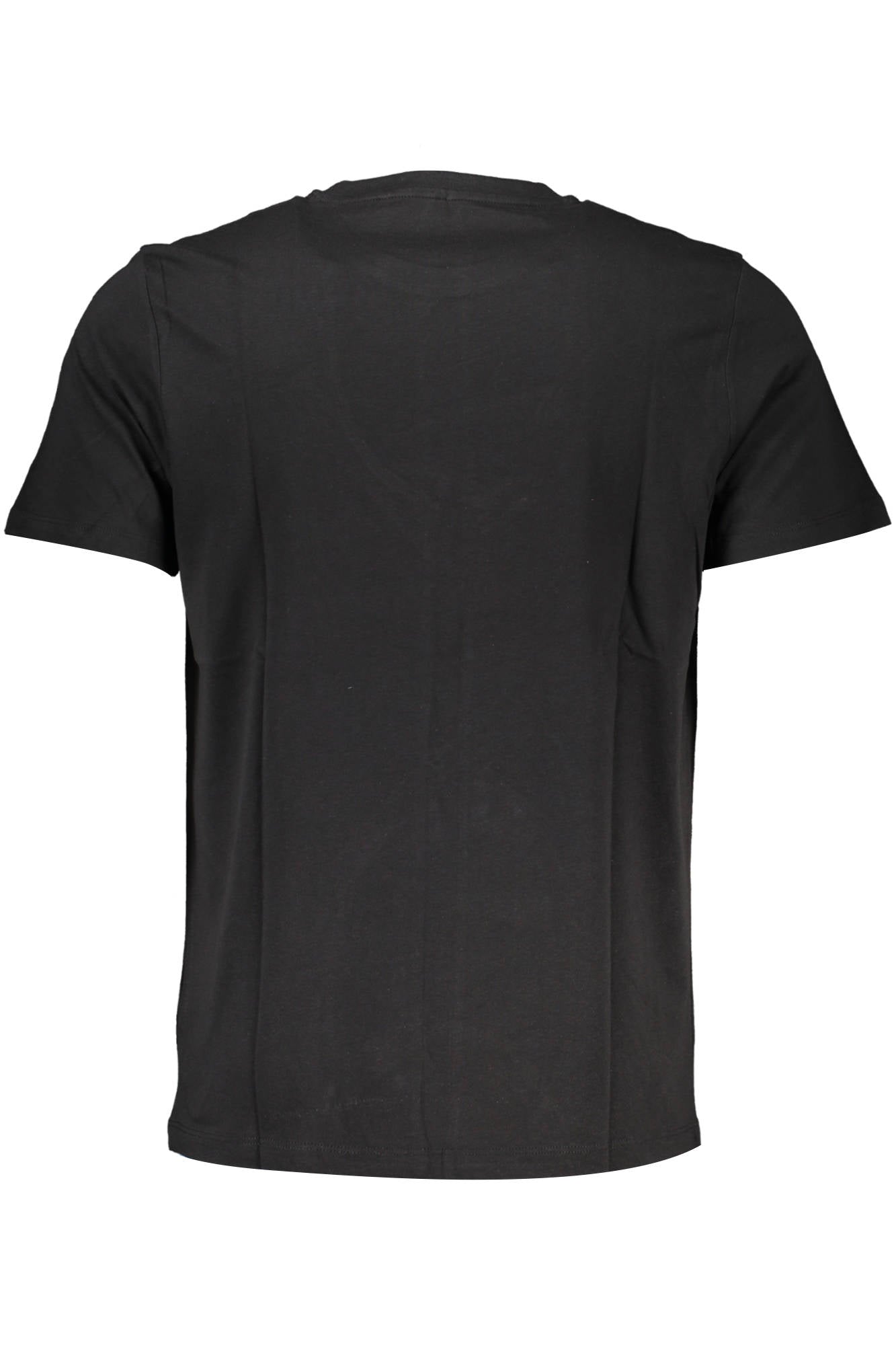 GIAN MARCO VENTURI T-Shirt Herren Schwarz – Kurzarm Basic aus Baumwolle Schwarz