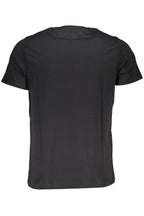 GIAN MARCO VENTURI HERREN KURZARM T-SHIRT SCHWARZ