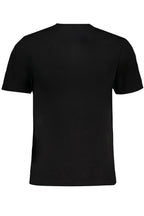GIAN MARCO VENTURI HERREN-KURZÄRMELIGES T-SHIRT SCHWARZ
