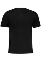 GIAN MARCO VENTURI HERREN-KURZARM-T-SHIRT SCHWARZ