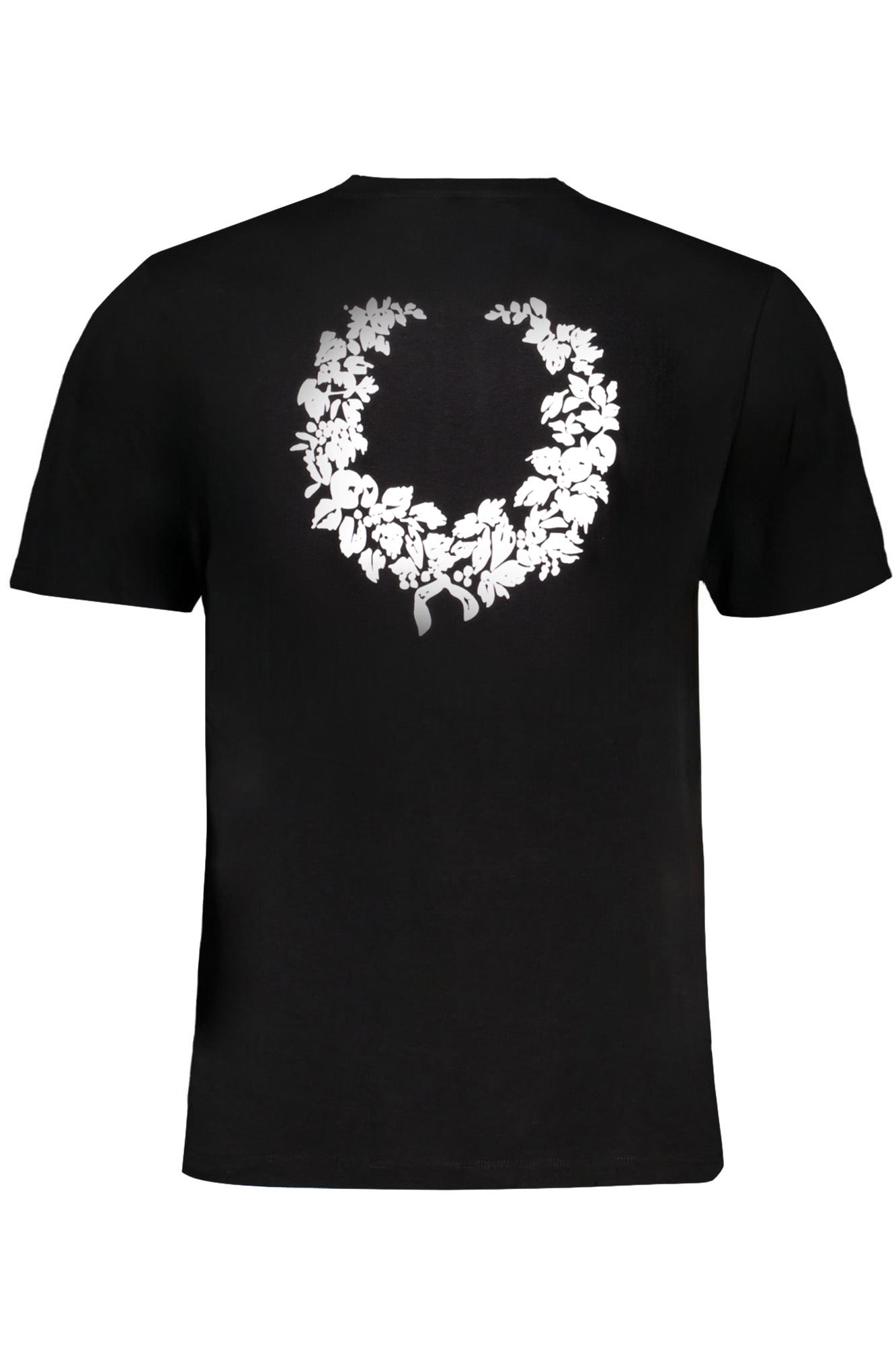 GIAN MARCO VENTURI HERREN-KURZÄRMELIGES T-SHIRT SCHWARZ