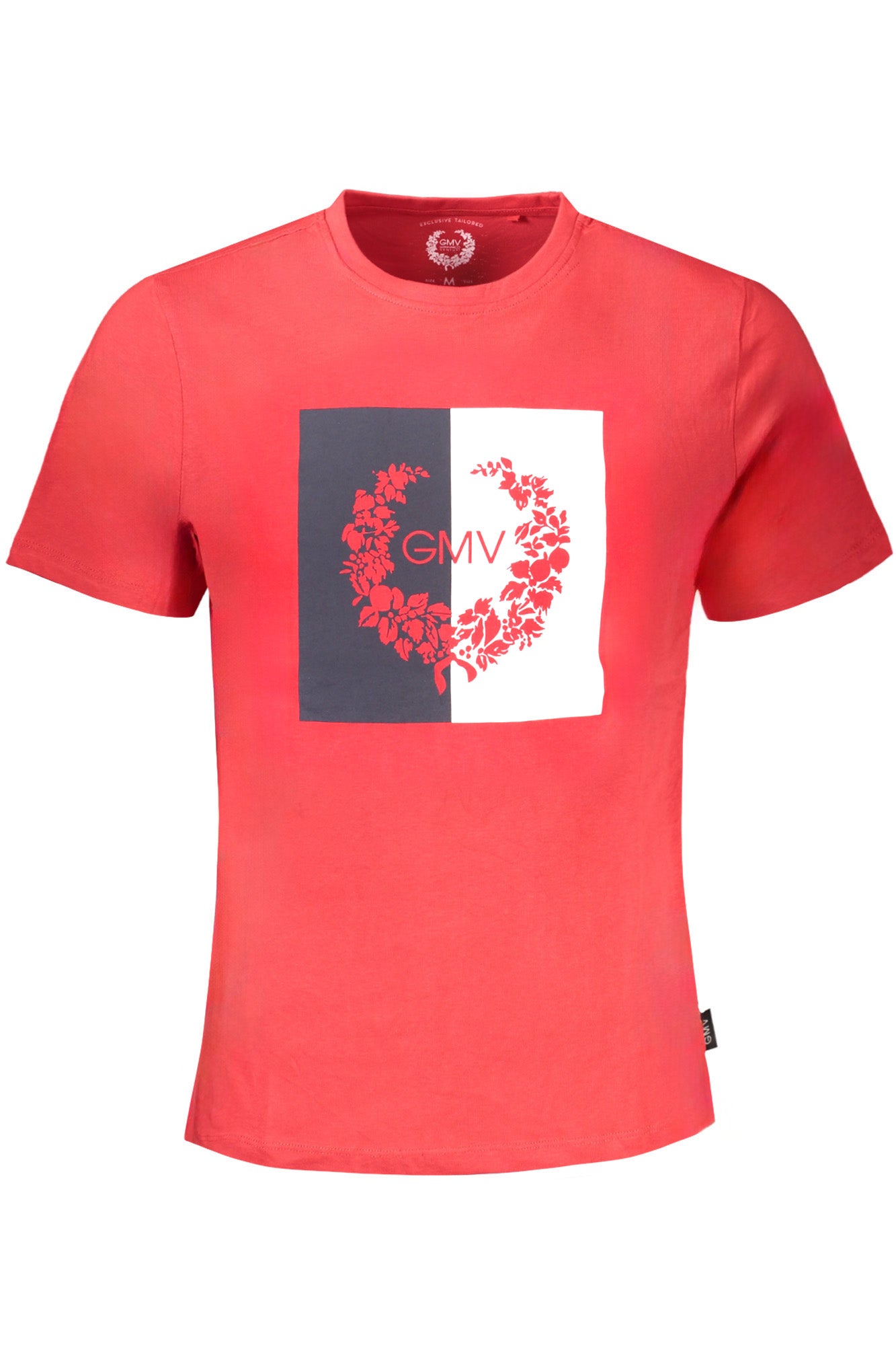 GIAN MARCO VENTURI HERREN-KURZARM-T-SHIRT IN ROT Hauptbild