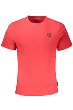 GIAN MARCO VENTURI HERREN-KURZARM-T-SHIRT IN ROT