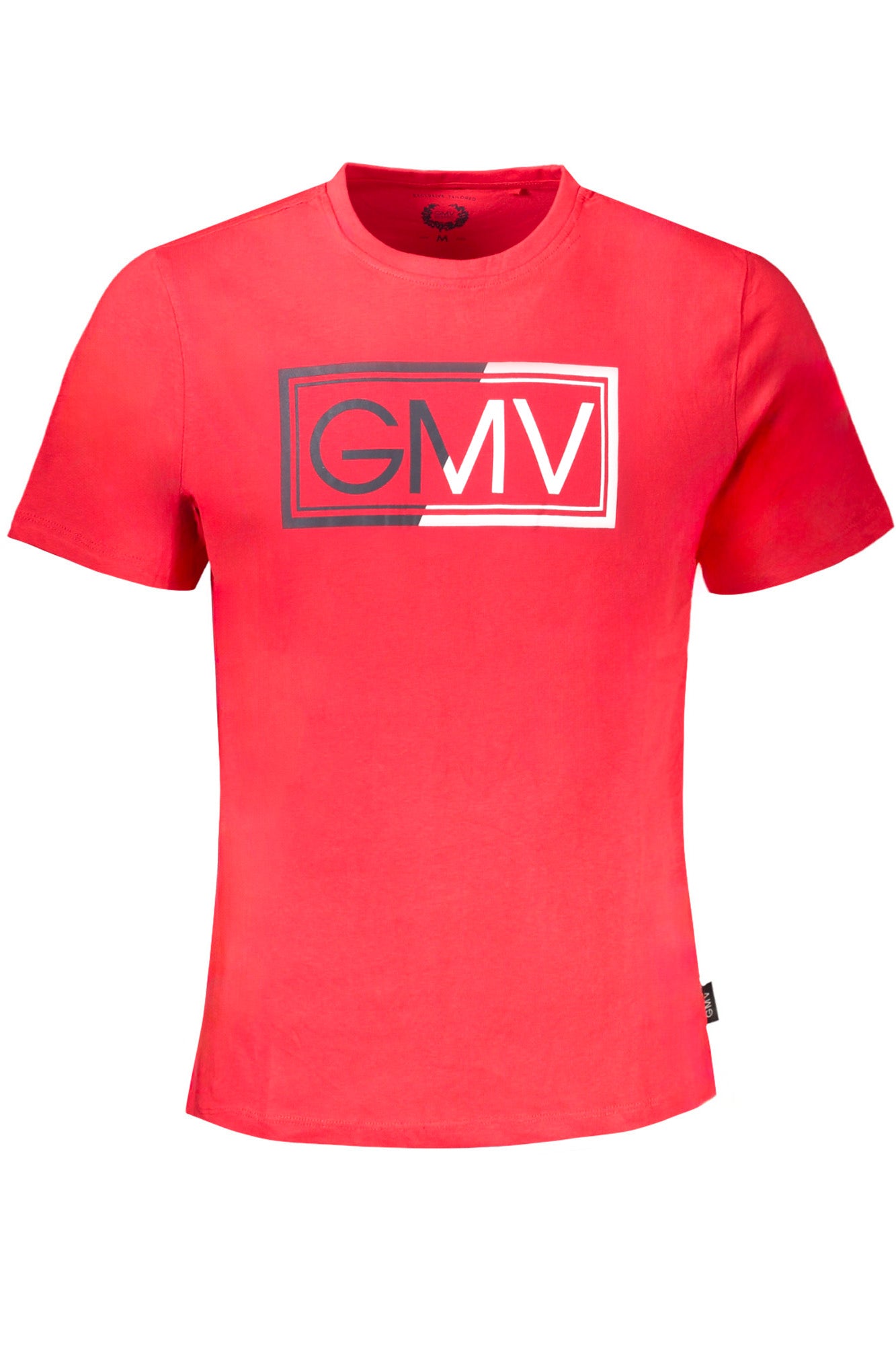 GIAN MARCO VENTURI Herren T-Shirt Kurzarm Rot – 100% Baumwolle für Sommer Rot