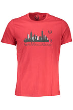 GIAN MARCO VENTURI T-SHIRT KURZARM HERREN ROT
