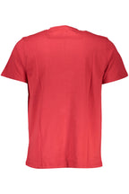 GIAN MARCO VENTURI HERREN-KURZARM-T-SHIRT ROT