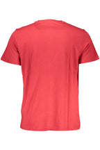 GIAN MARCO VENTURI HERREN-KURZARM-T-SHIRT ROT