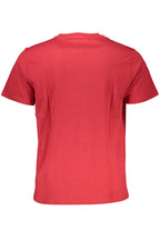 GIAN MARCO VENTURI HERREN KURZARM T-SHIRT ROT