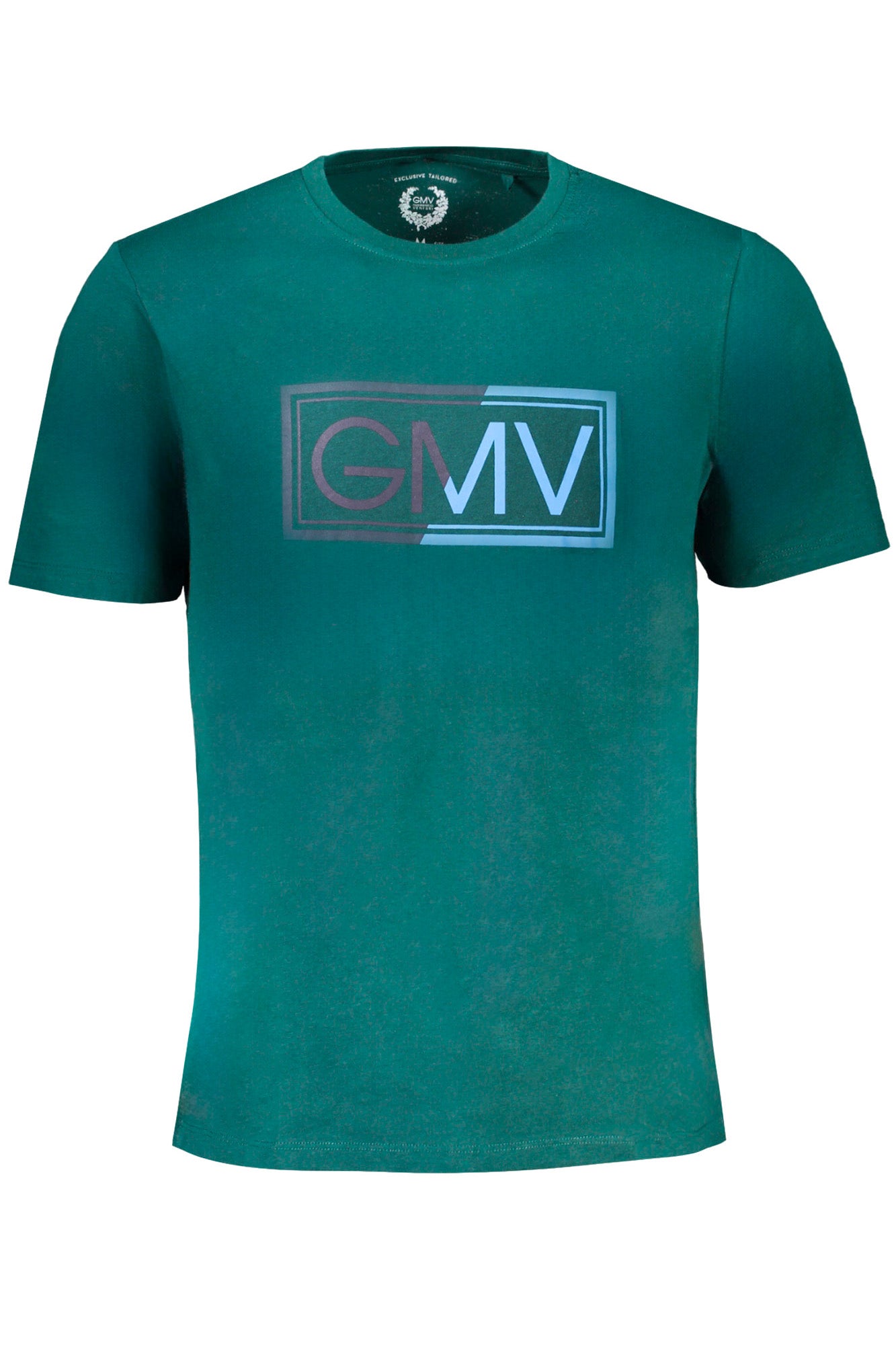 GIAN MARCO VENTURI Herren T-Shirt Kurzarm Rot – 100% Baumwolle für Sommer Grün