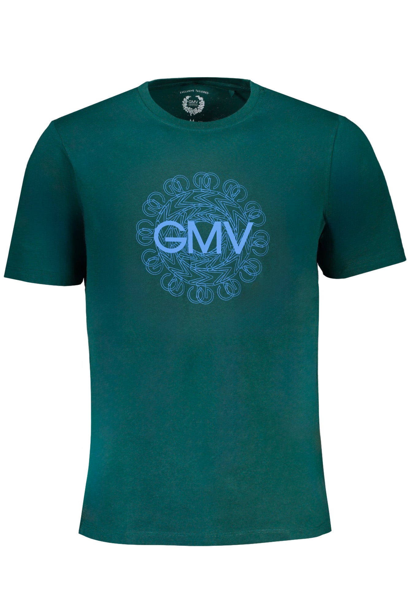 GIAN MARCO VENTURI Herren T-Shirt Kurzarm Rot – 100% Baumwolle für Sommer Grün