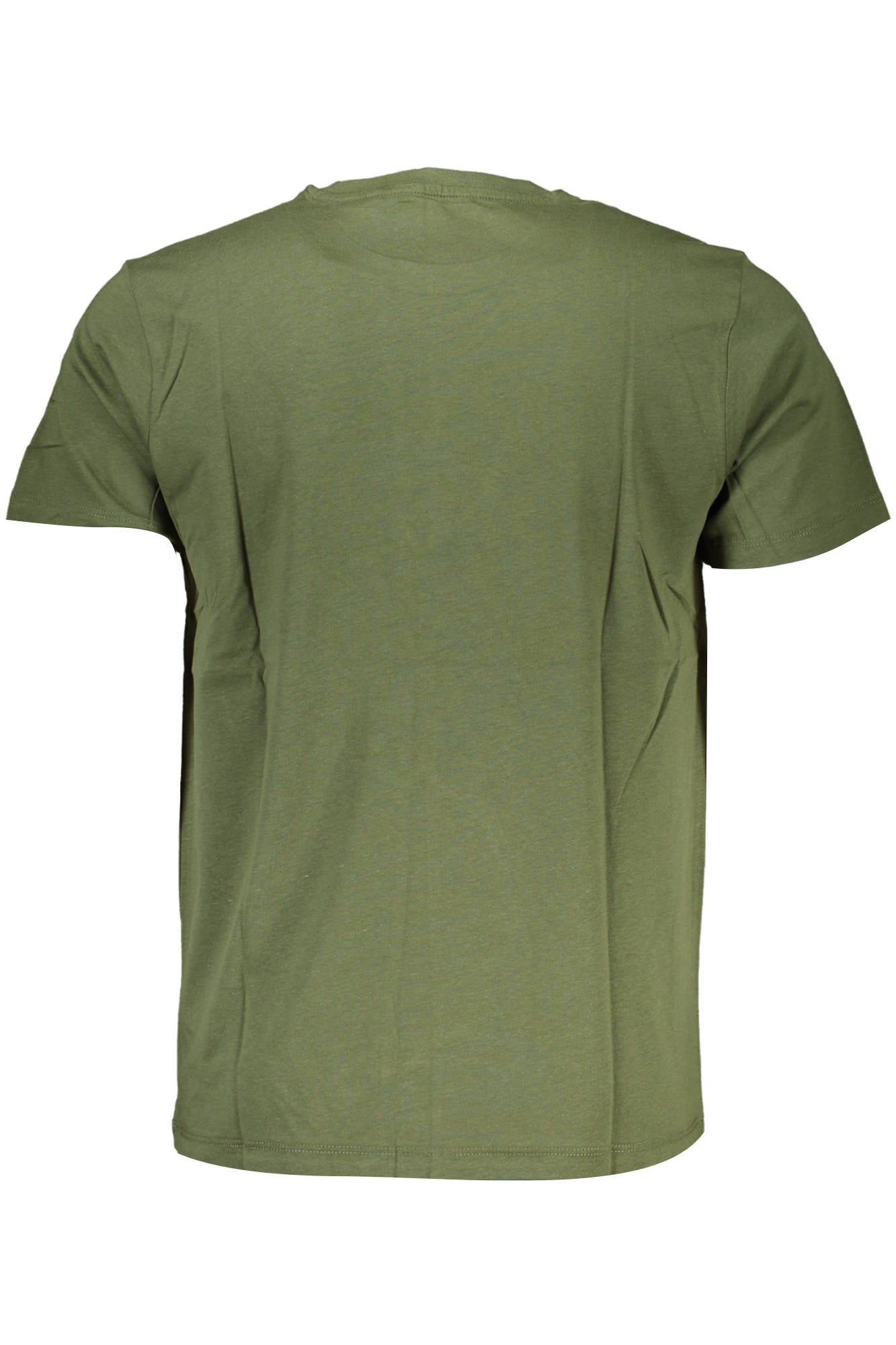 GIAN MARCO VENTURI Herren-Kurzarm-T-Shirt Rot – 100% Baumwolle für Frühjahr/Sommer Grün