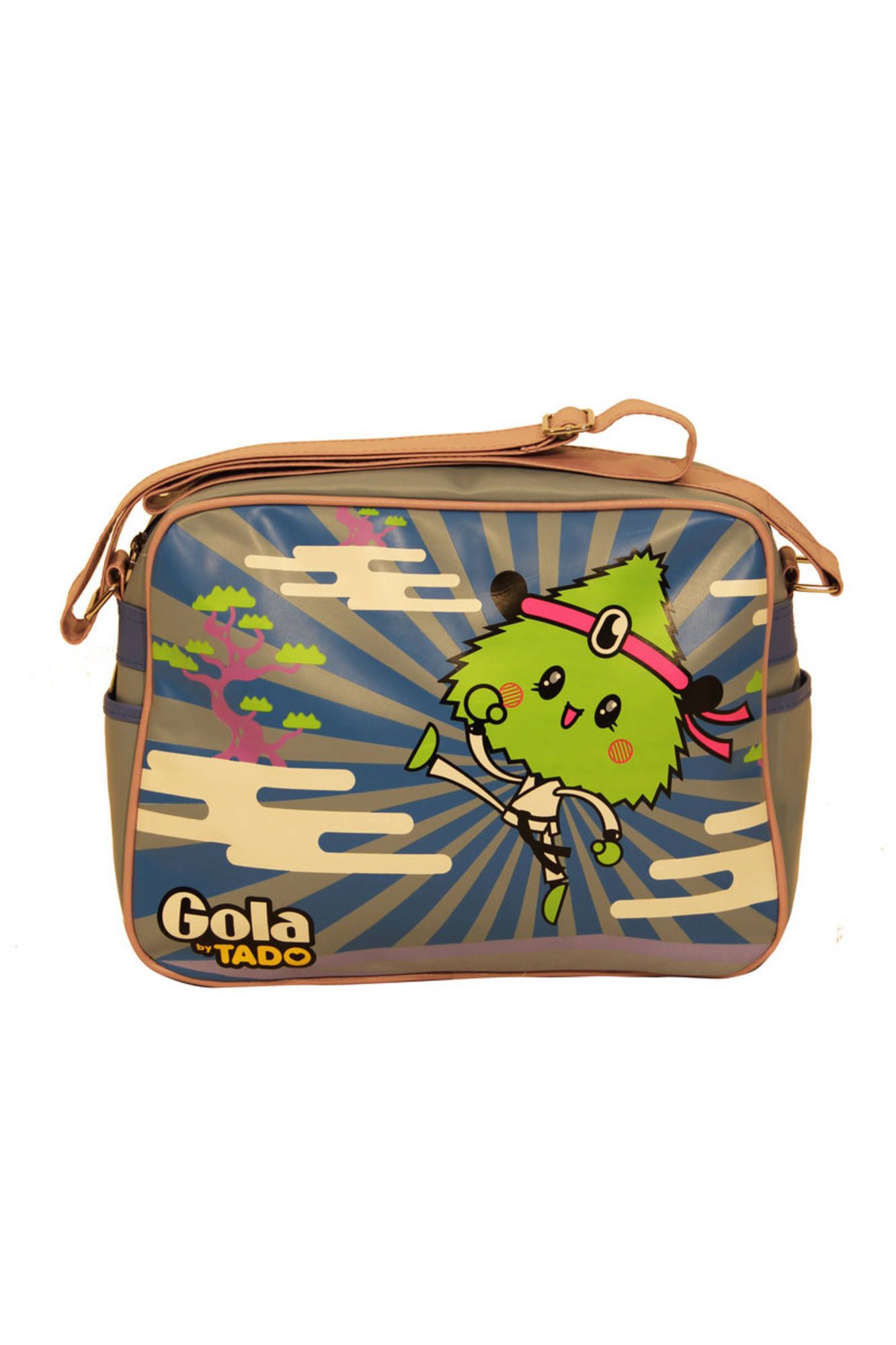 GOLA Halsschultertasche Damen Hellblau – Verstellbarer Schulterriemen & Reißverschluss Hellblau Hauptbild
