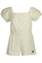 GUESS JEANS KURZES KLEID MÄDCHEN GELB