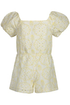 GUESS JEANS KURZES KLEID MÄDCHEN GELB