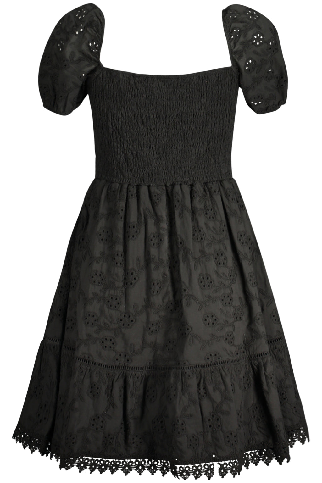 GUESS JEANS KURZES KLEID DAMEN SCHWARZ