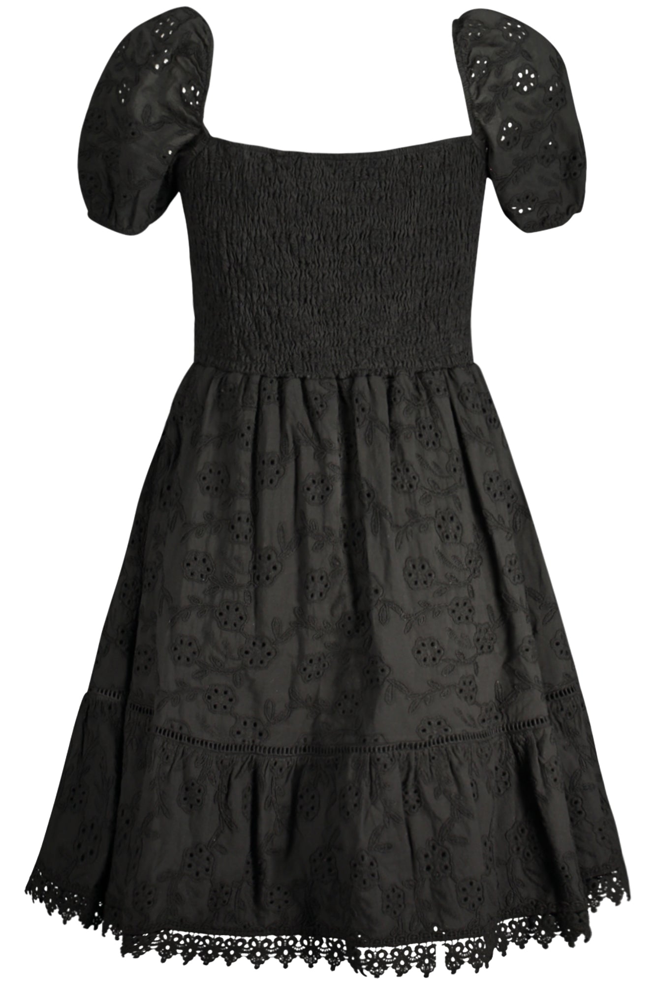 GUESS JEANS KURZES KLEID DAMEN SCHWARZ