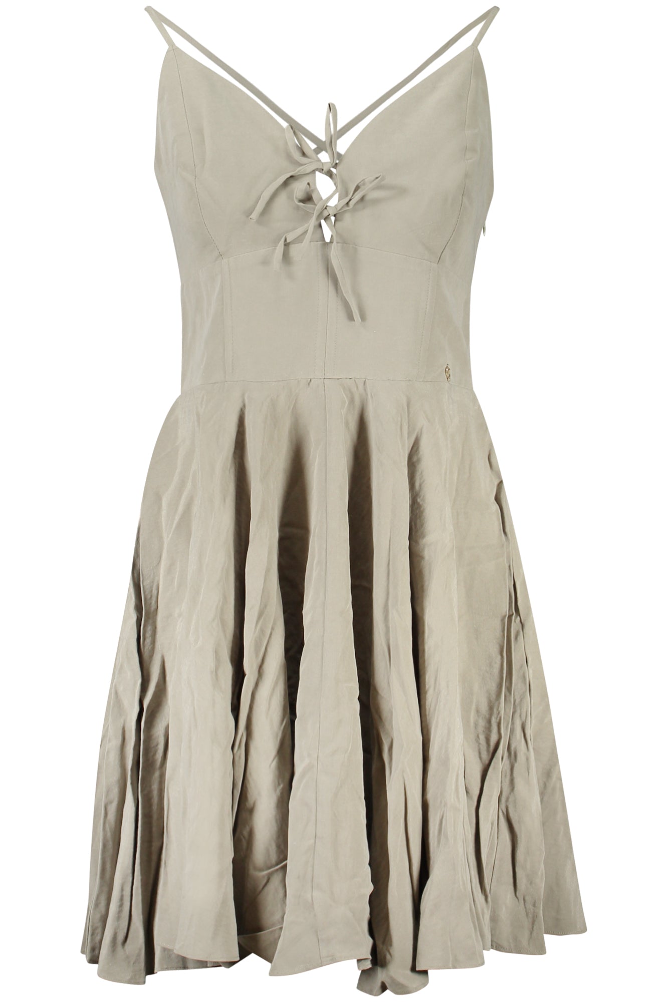 GUESS JEANS KURZES KLEID DAMEN GRÜN Hauptbild