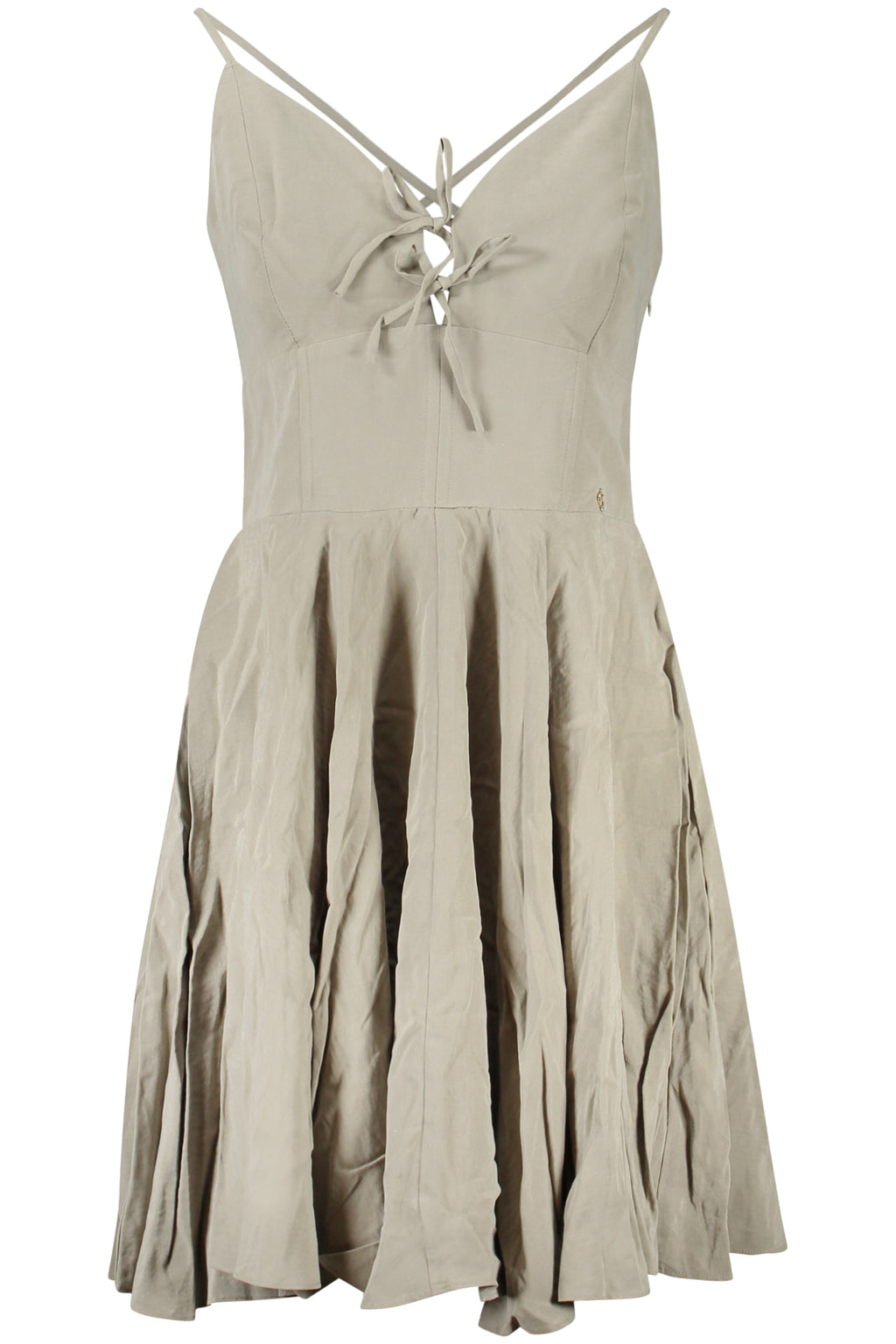 GUESS JEANS KURZES KLEID DAMEN GRÜN