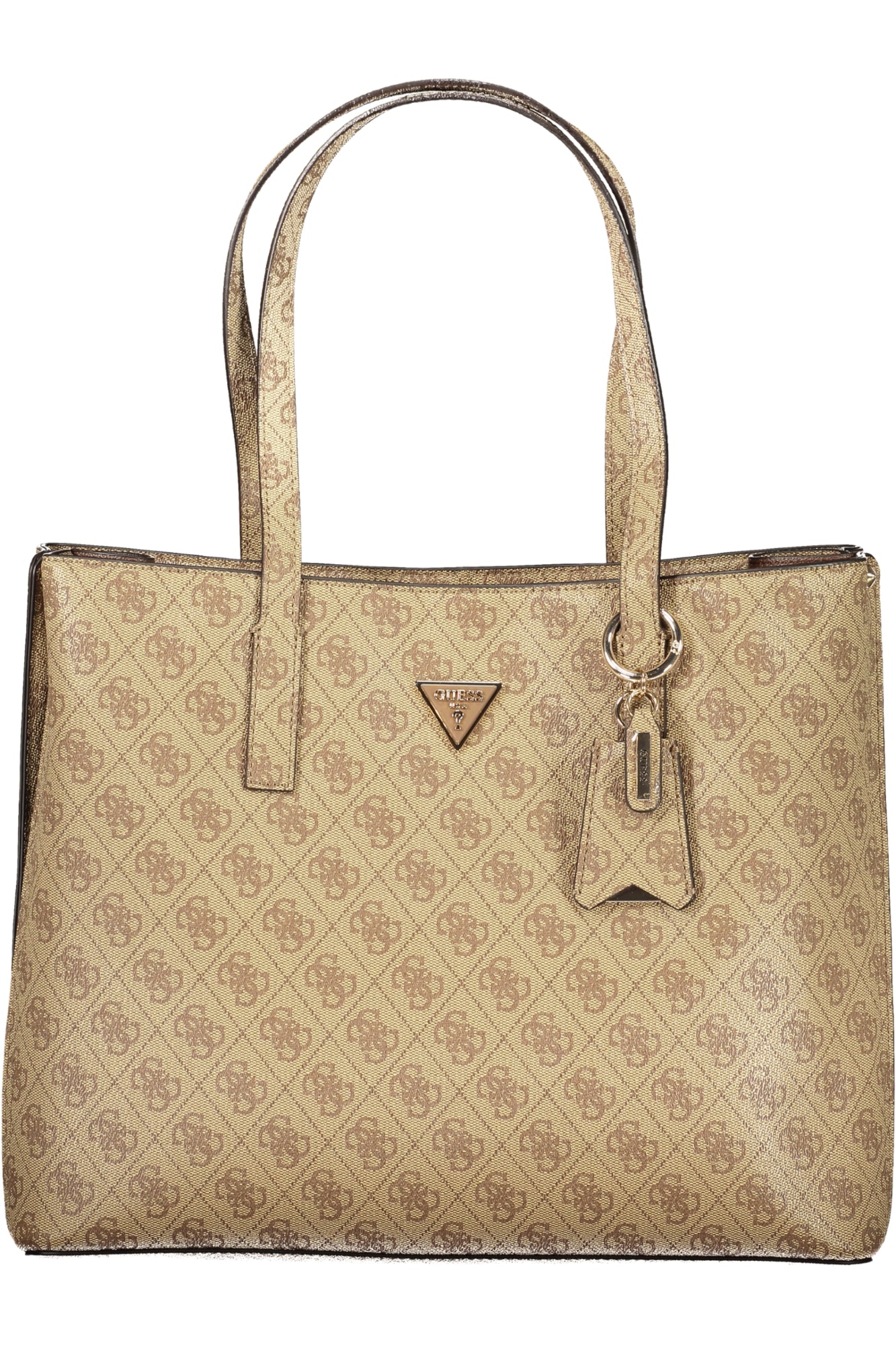Schwarze Damentasche Von Guess Jeans Beige