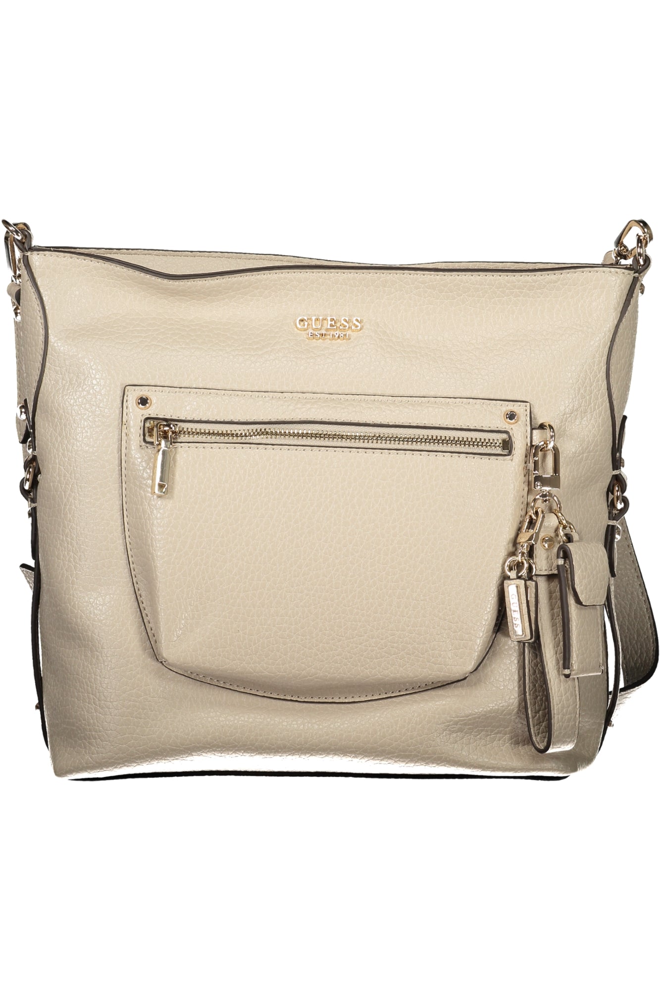 GUESS JEANS Damen-Tasche Beige – Elegante Schultertasche für Frühjahr/Sommer | soulluna.de Beige Hauptbild