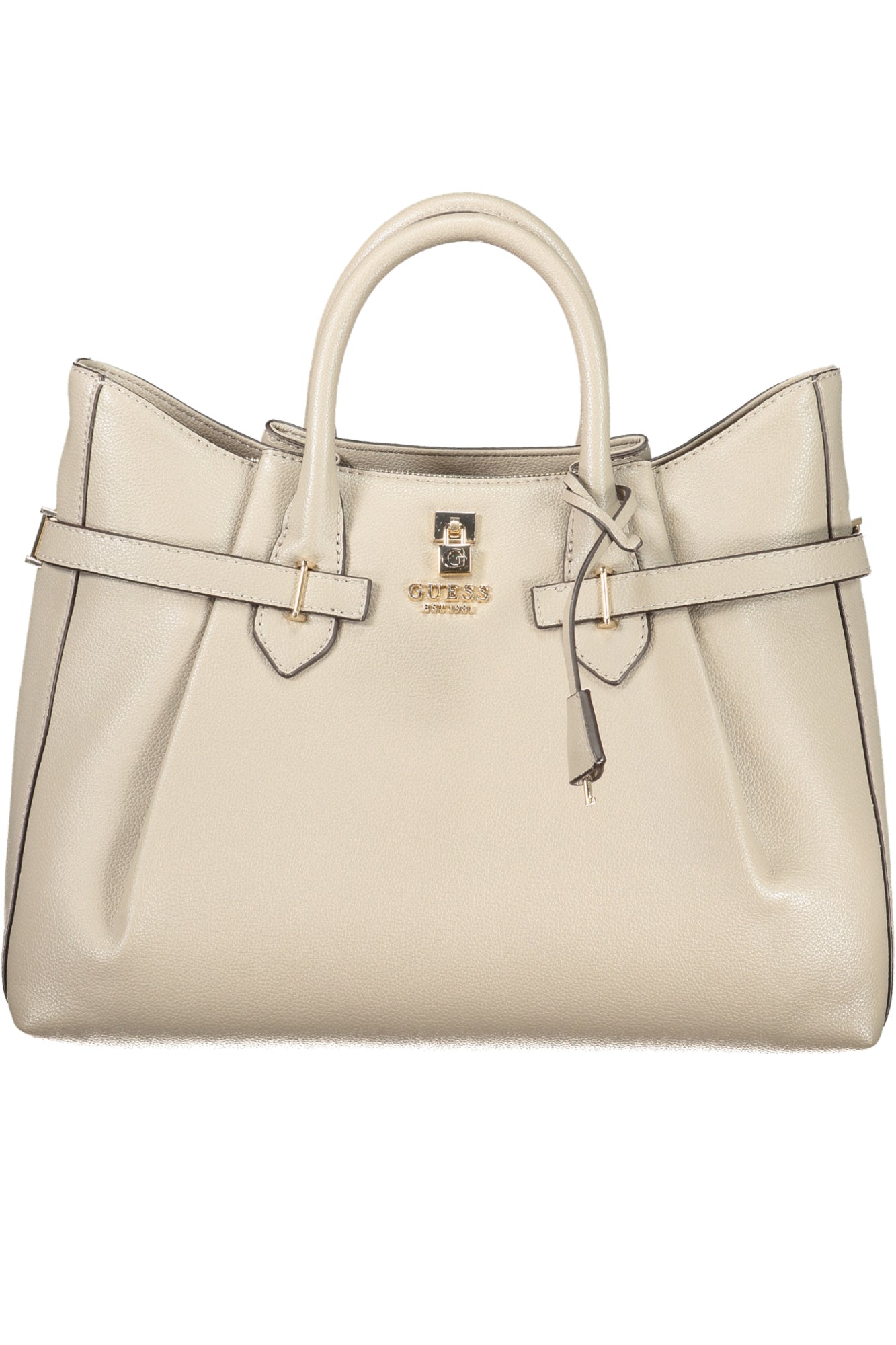 GUESS JEANS Damen-Tasche Beige – Elegante Handtasche mit Schultergurt für Frühjahr/Sommer Beige