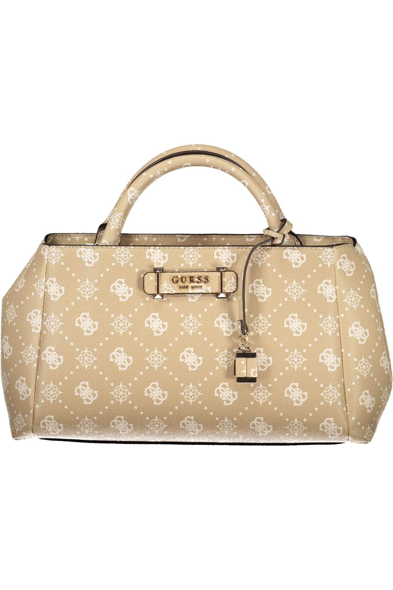 GUESS JEANS Damen Taschen – Tragetasche mit Logo kaufen Beige