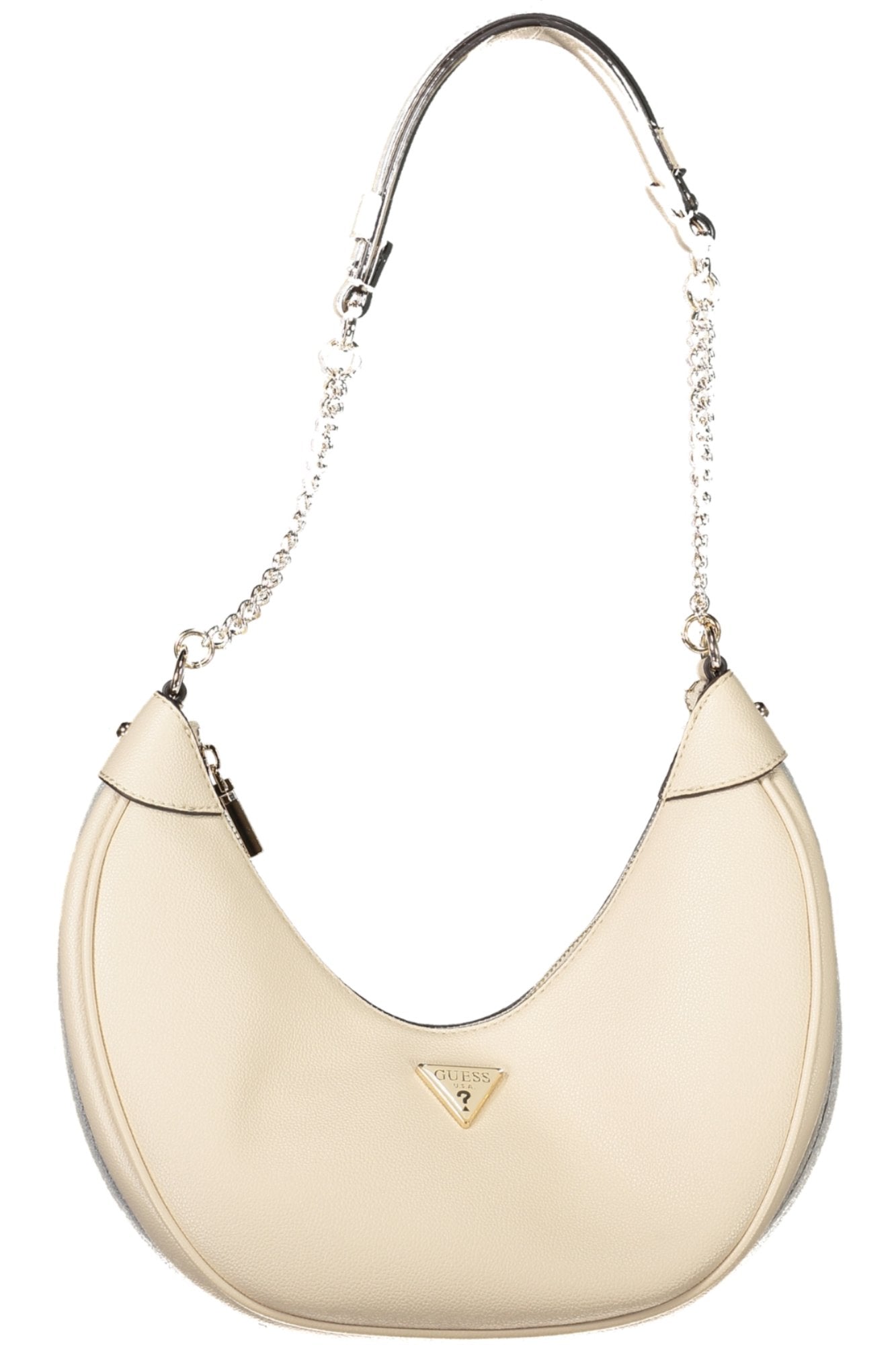 GUESS JEANS Damentasche Schwarz – Fedora-Tasche mit Schultergurt & Kette | soulluna.de Beige