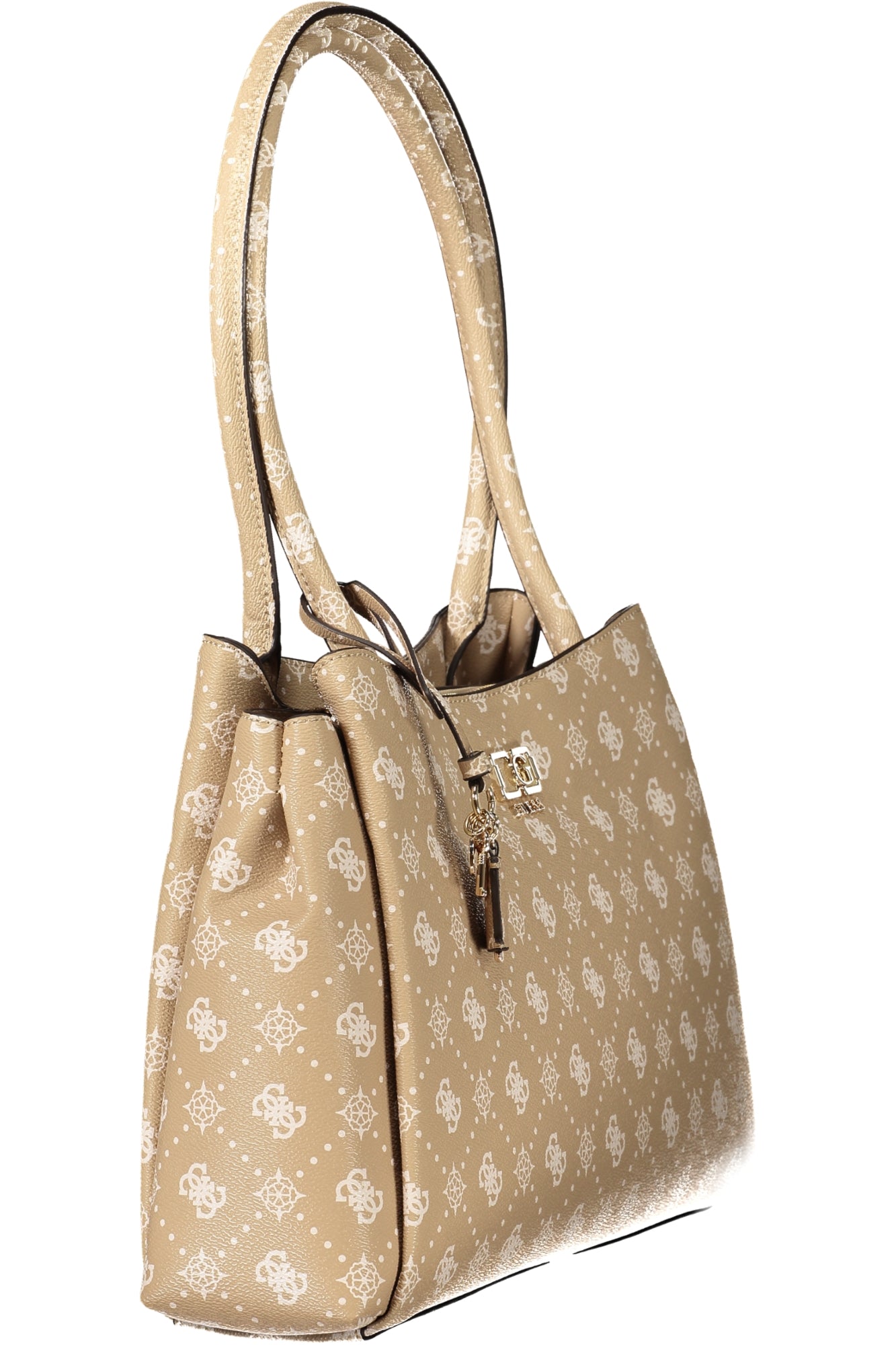 GUESS JEANS Damen Taschen – Emelie Logo-tasche online kaufen Beige