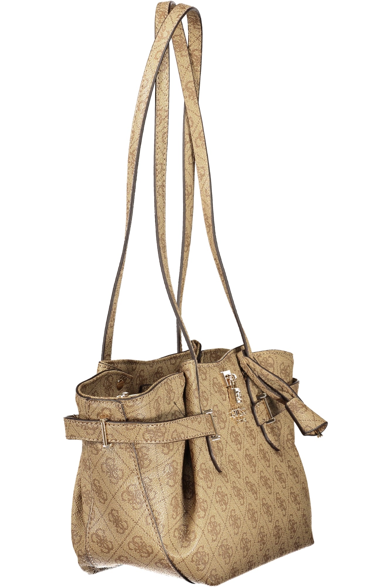 Schwarze Damentasche Von Guess Jeans Beige