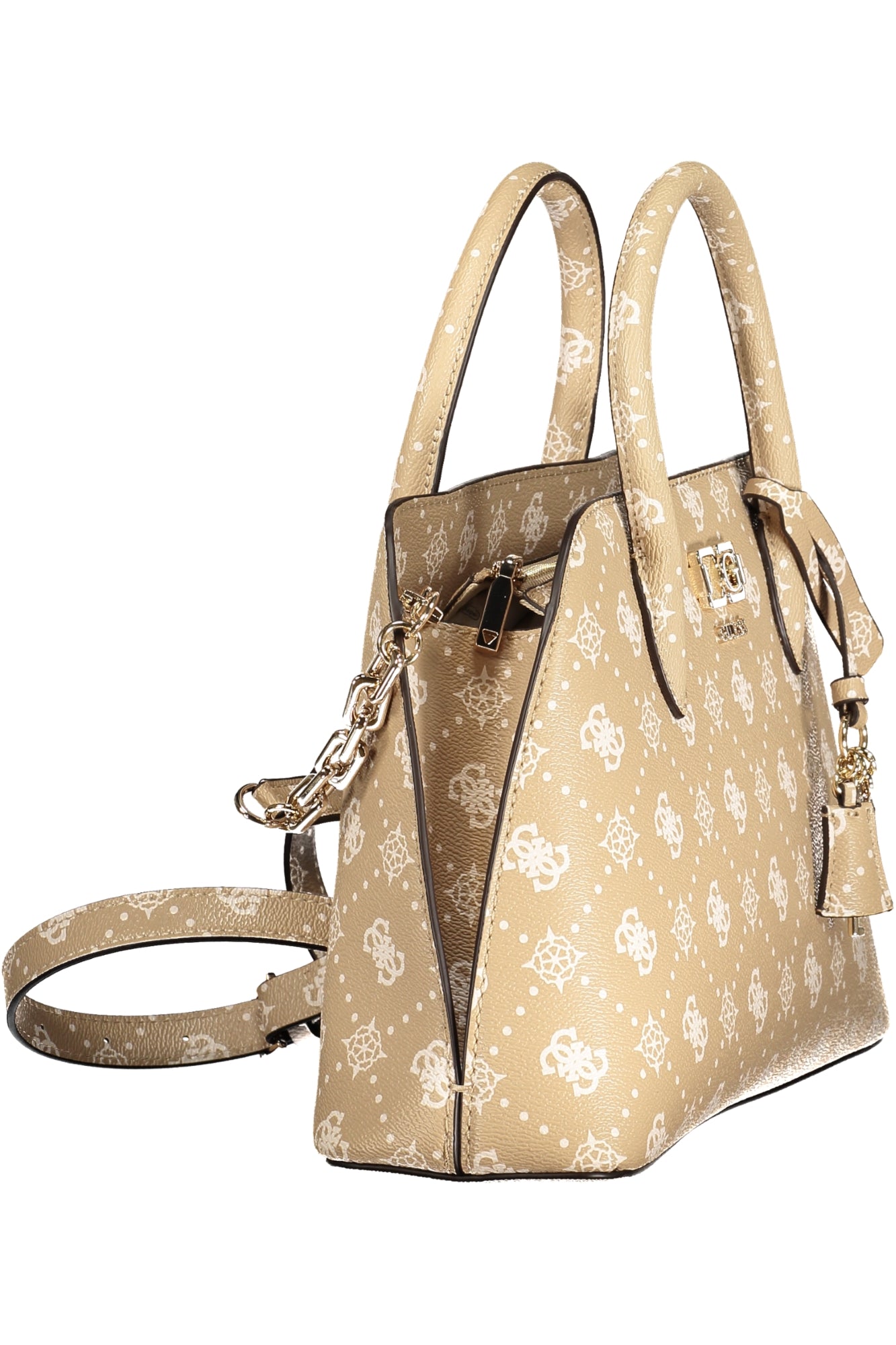 GUESS JEANS Damen Taschen – Emelie Logo-tasche, mit Taschen Beige