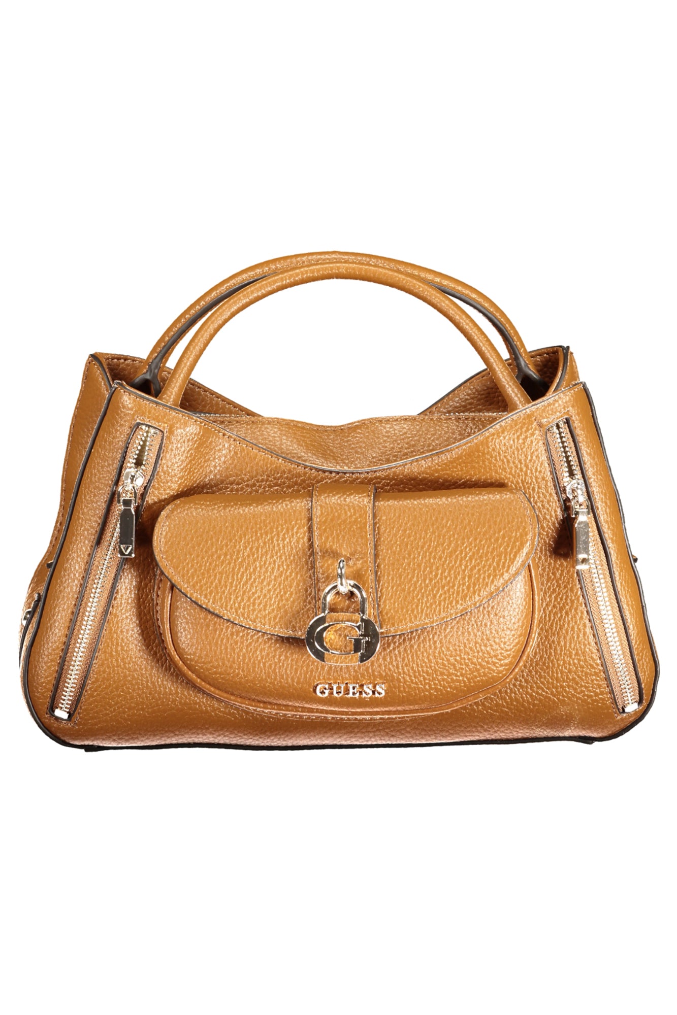 GUESS JEANS Damen-Brauntasche – Poliuretano Umhängetasche mit Schultergurt | soulluna.de Braun