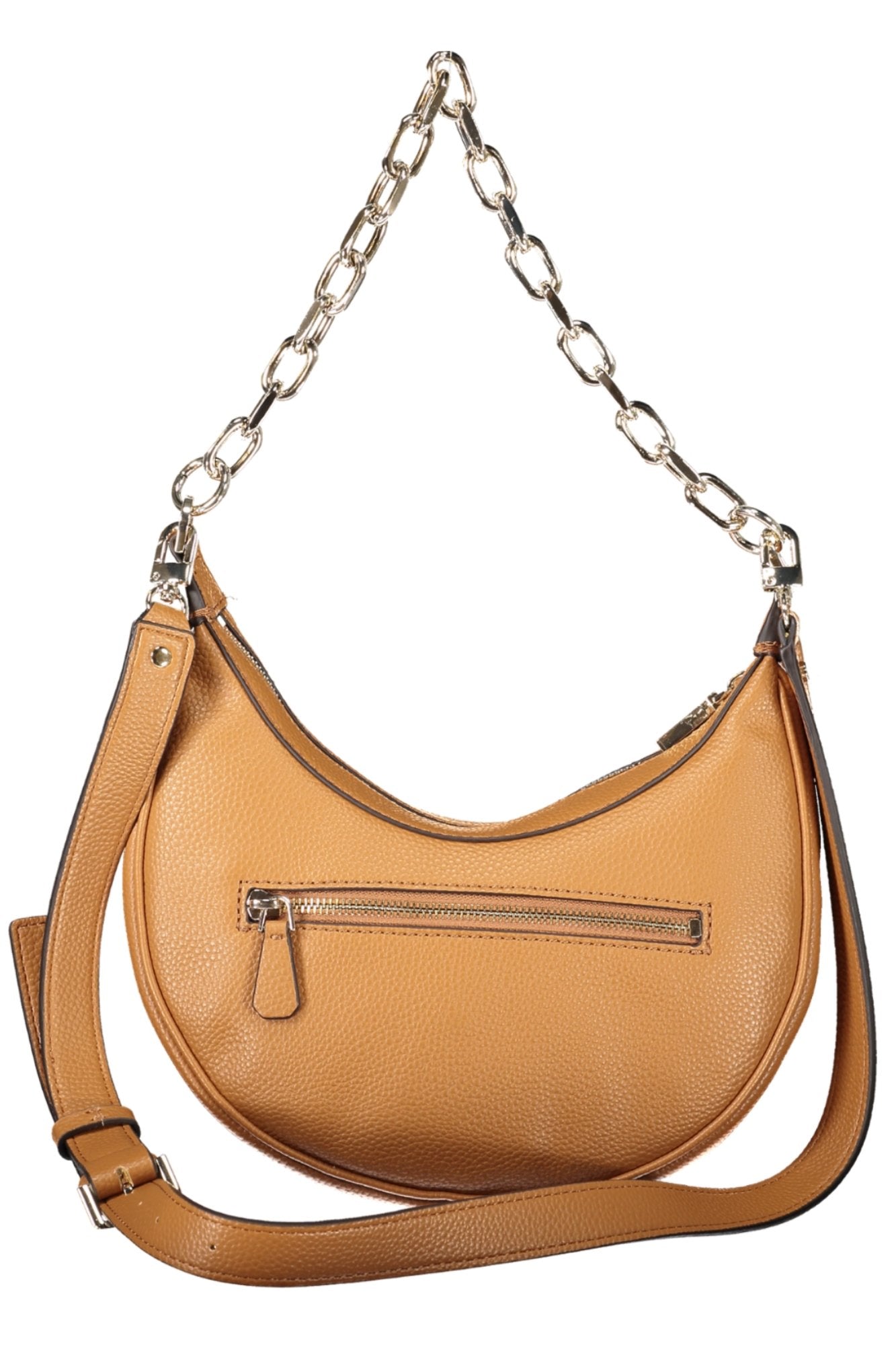 GUESS JEANS Damentasche Schwarz – Elegante Umhängetasche mit Kettengriff | soulluna.de Braun