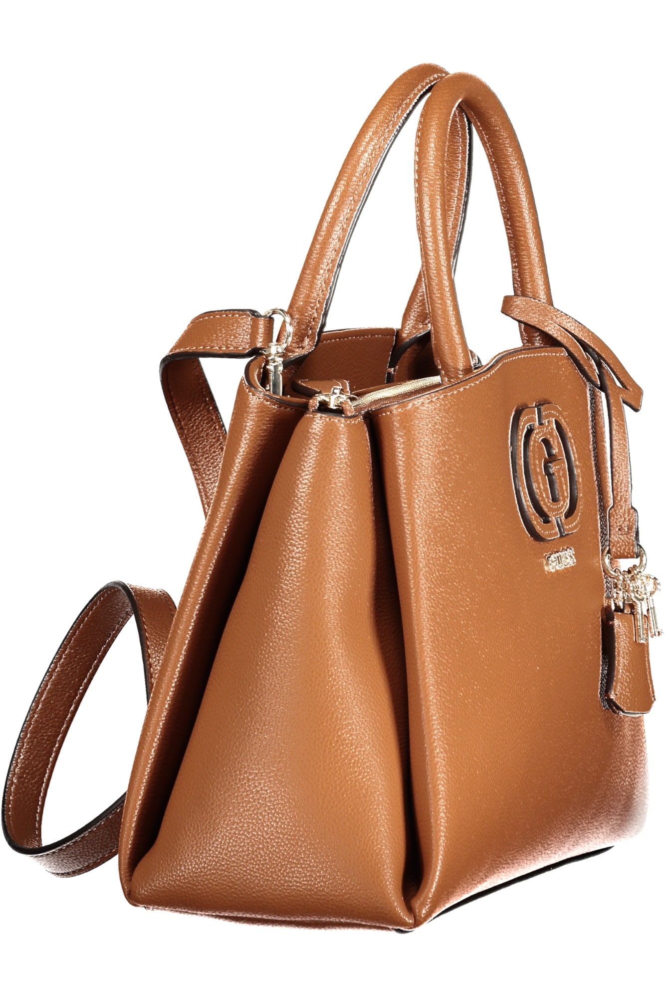 GUESS JEANS Damen Taschen – Isola-tasche, mit Reißverschluss Braun