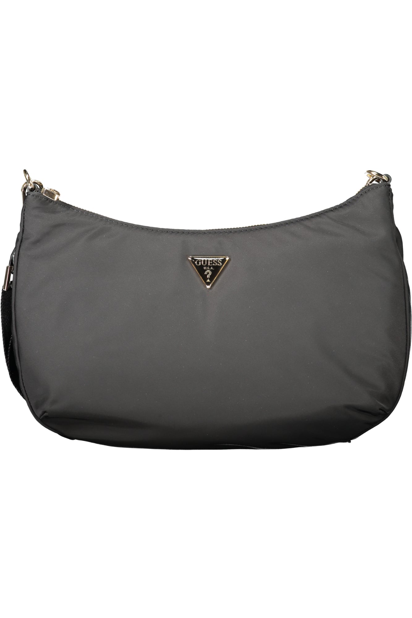 GUESS JEANS Damentasche Schwarz – Ökologische Schultertasche mit verstellbarem Gurt Schwarz Hauptbild