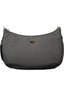 GUESS JEANS Damentasche Schwarz – Ökologische Schultertasche mit verstellbarem Gurt Schwarz