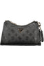 GUESS JEANS Damen Tasche Beige – Verstellbarer Schultergurt & praktische Fächer Schwarz