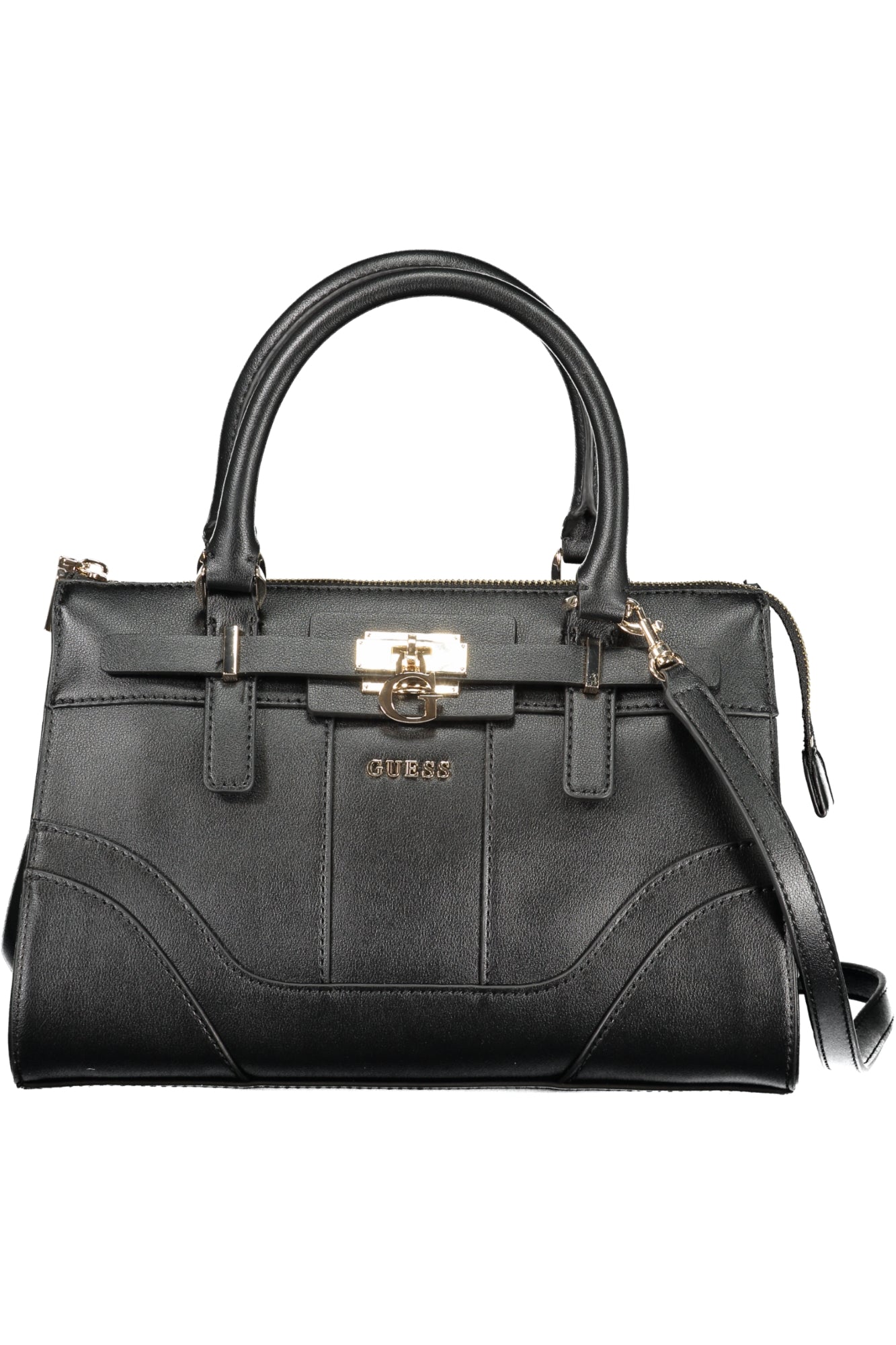 GUESS JEANS Damen Tasche schwarz – Greyson II Modell mit Schultergurt | soulluna.de Schwarz Hauptbild