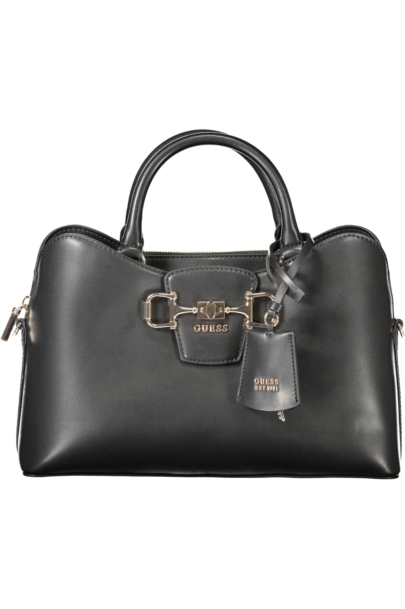 GUESS JEANS Damen Taschen – Janie Tasche, mit Taschen Schwarz