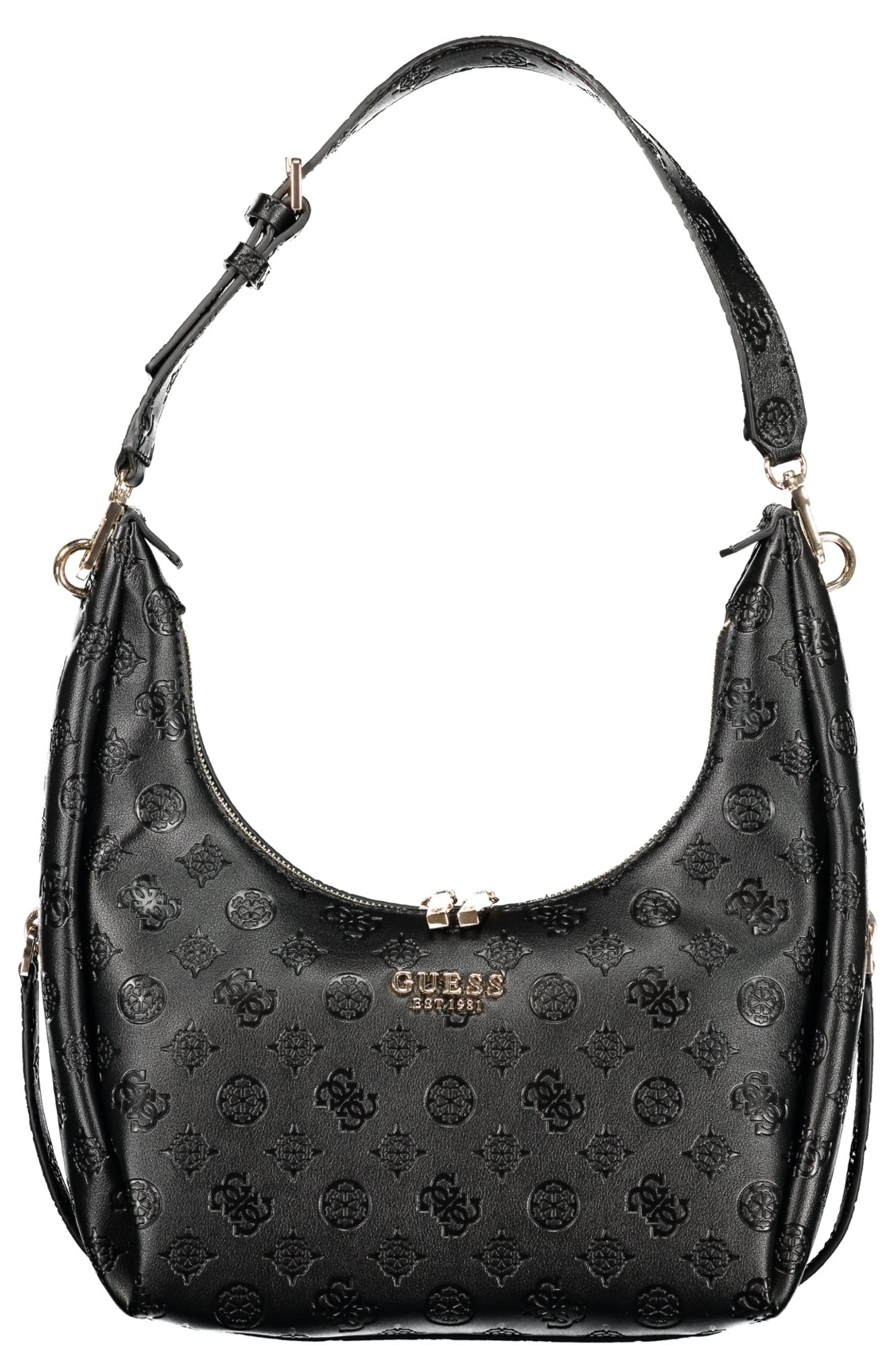 Schwarze Damentasche Von Guess Jeans Schwarz