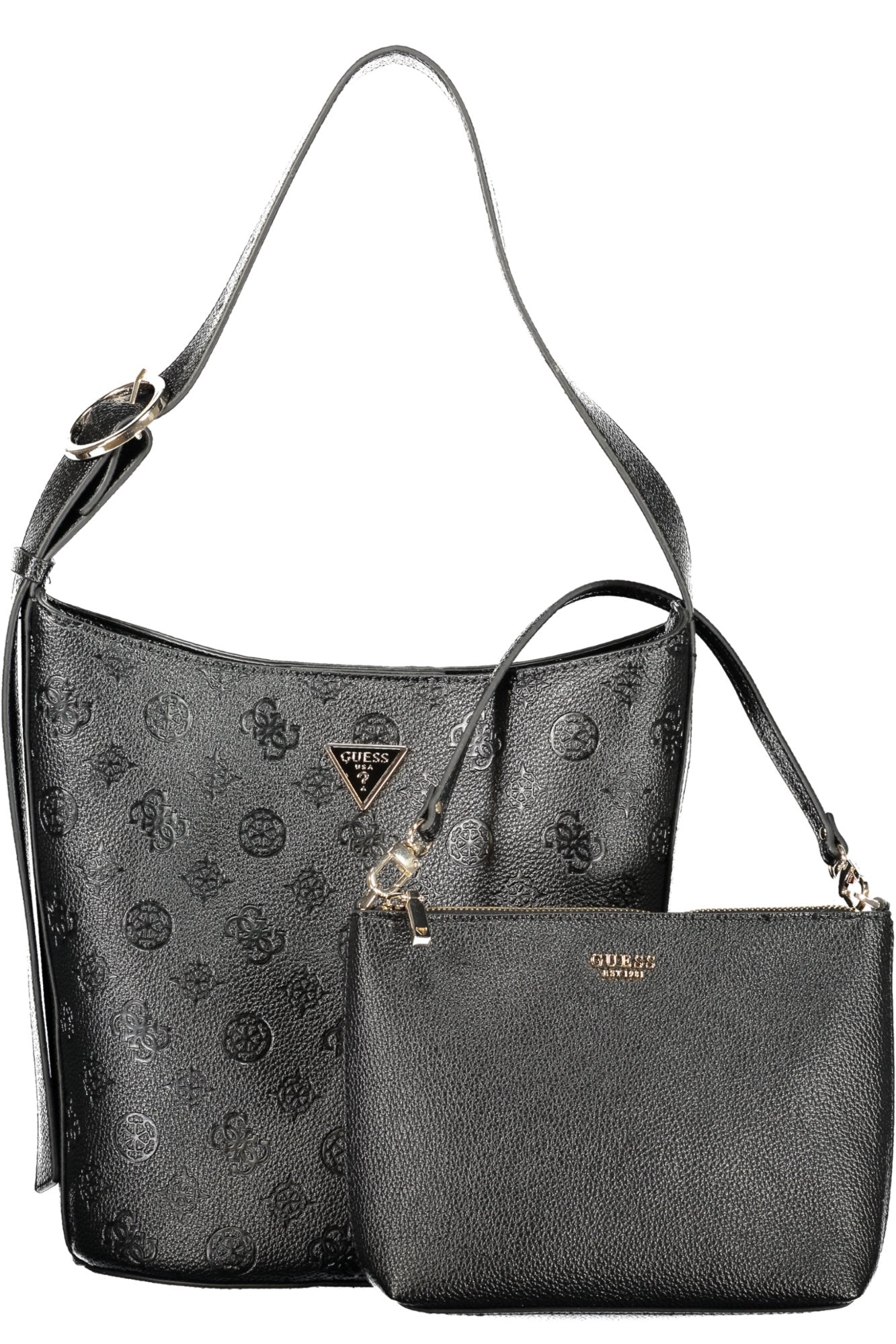 SCHWARZE DAMENTASCHE VON GUESS JEANS Hauptbild